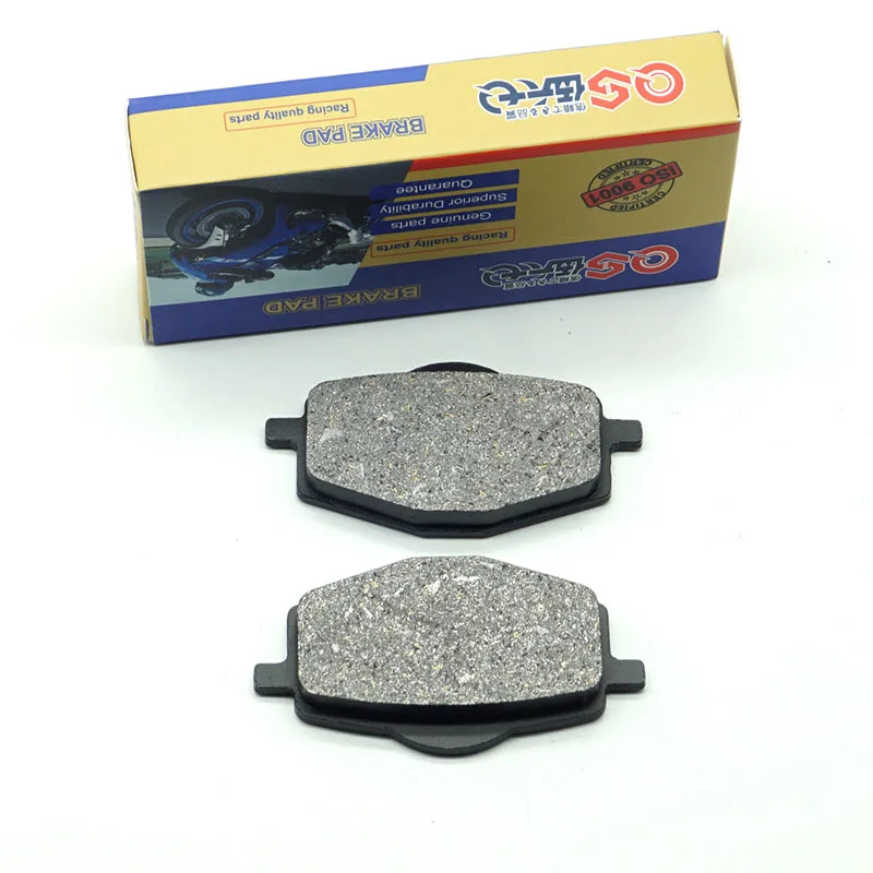 Pastilhas de freio traseiro da motocicleta para SACHS Roadster 650 2001-2004