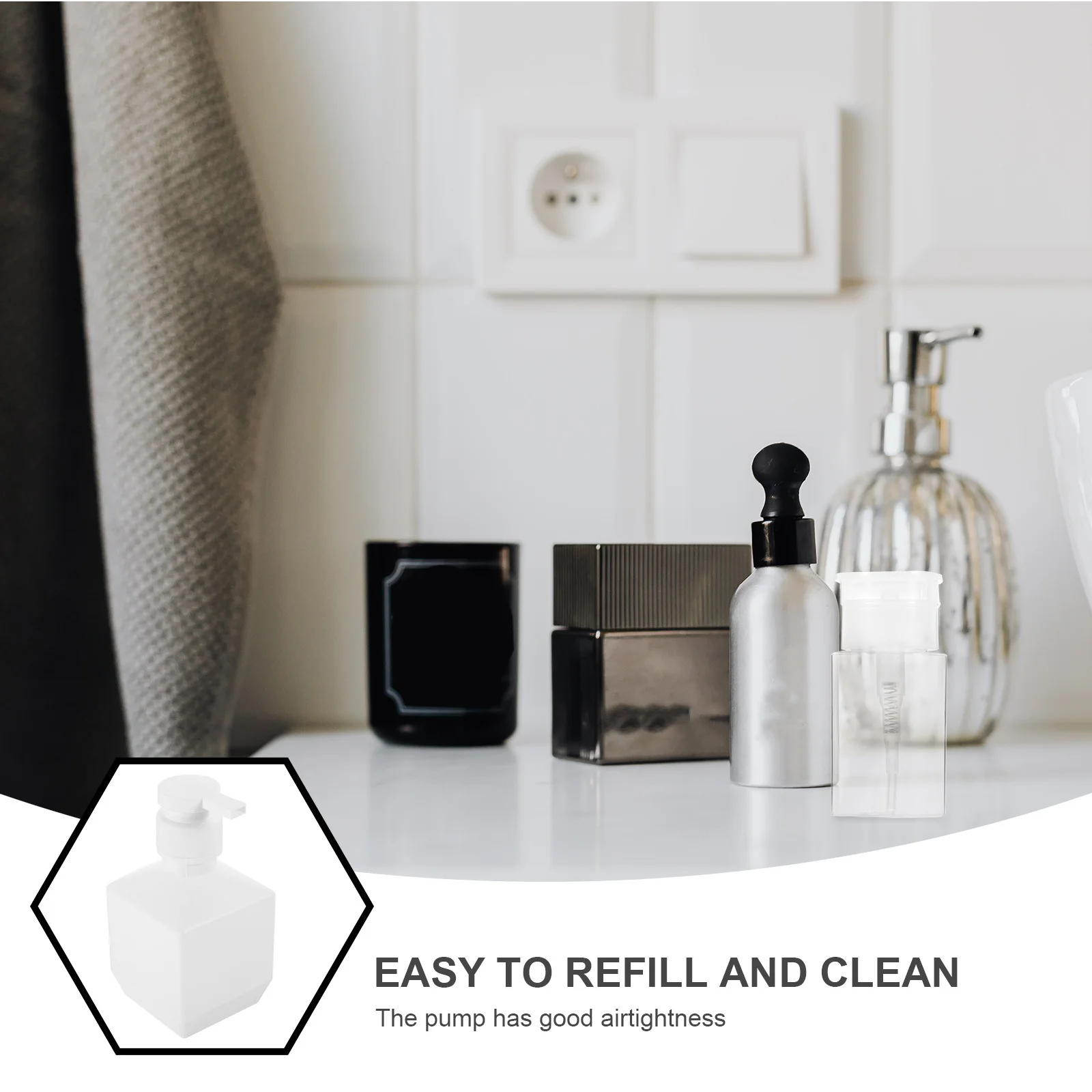 

2 Pcs Portable Storage Bottle Travel Sized Container Toiletries Bottles Liquid Containers
