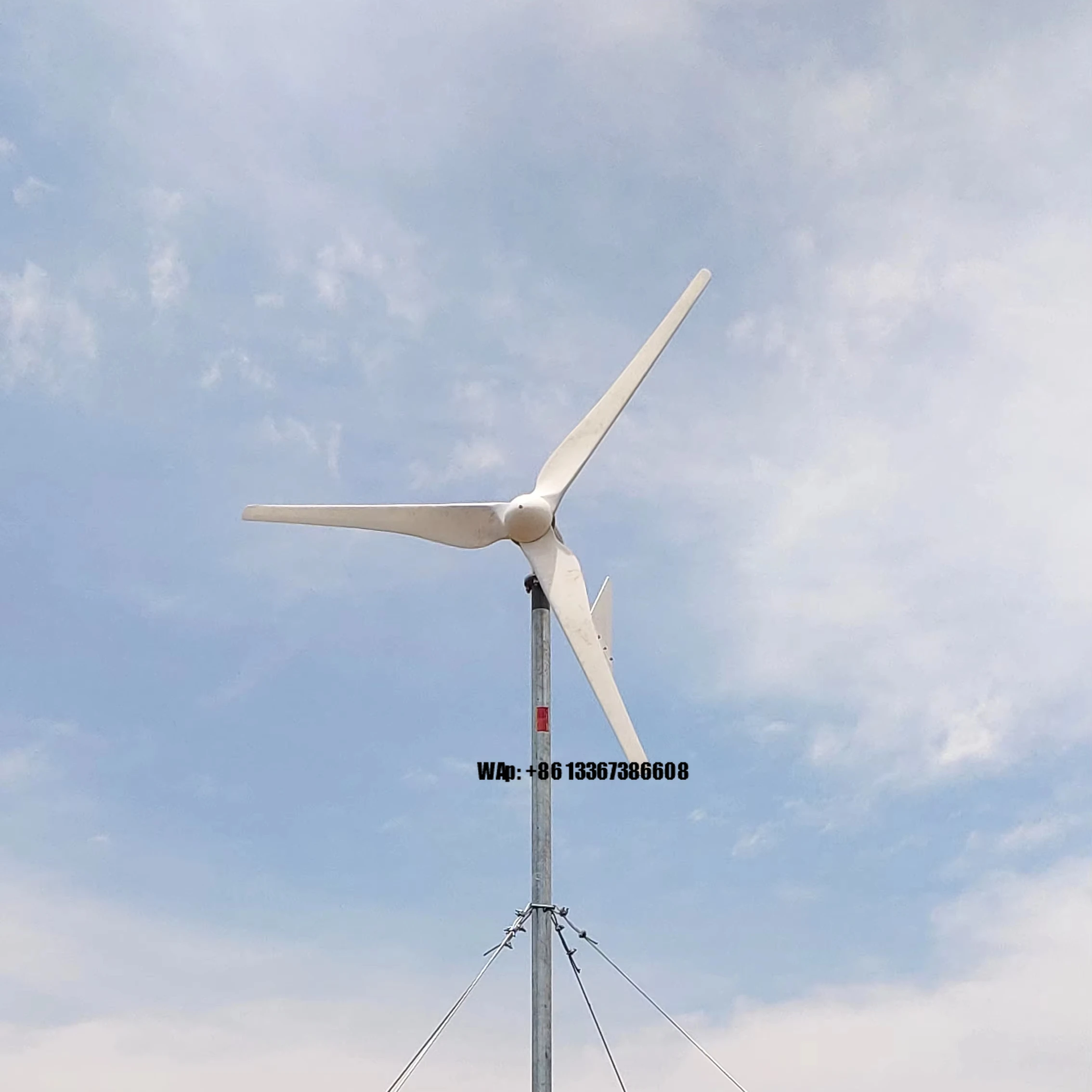 

Wind Turbine Generator - 1500W Low Noise, Auto Brake Protection, Perfect for Off Grid or On Grid Systems