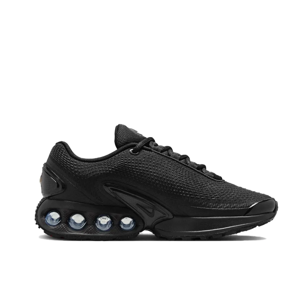 Nike Original Air Max Dn Low Men's and Women's Sneakers Fashion Trend Casual Shoes Cushioned Sneakers Retro Black Colorway