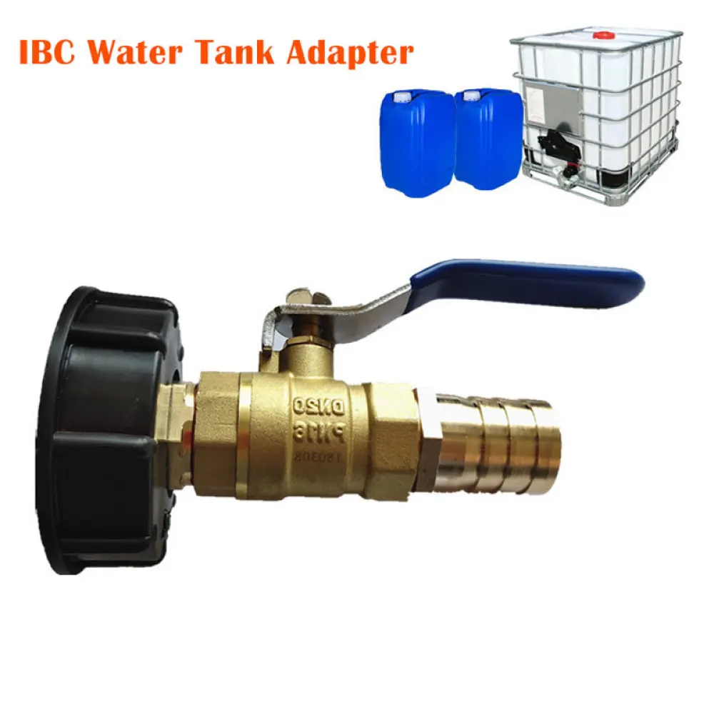 S60X6 Buttress Thread IBC Tank Adapter  1/2