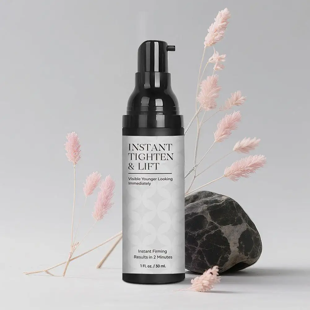 كريم شد الوجه الفوري ورفع دقائقين، مصل ترطيب وتنعيم الوجه لجميع أنواع البشرة والعناية ببشرة العين