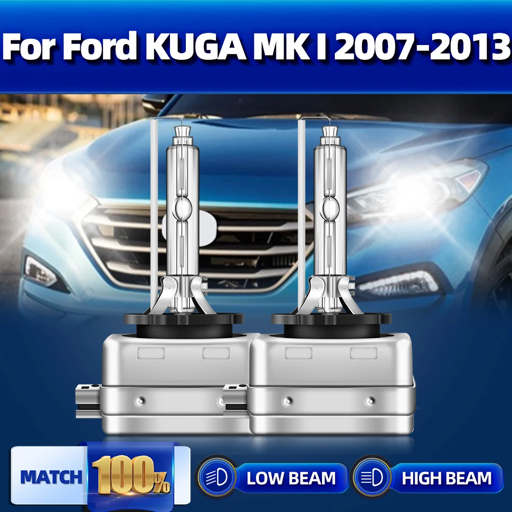

2X 35 Вт ксеноновые автомобильные фары 12 В Ксеноновые светильник 6000 К Автомобильные фары для Ford KUGA MK I 2007 2008 2009 2010 2011 2012 2013