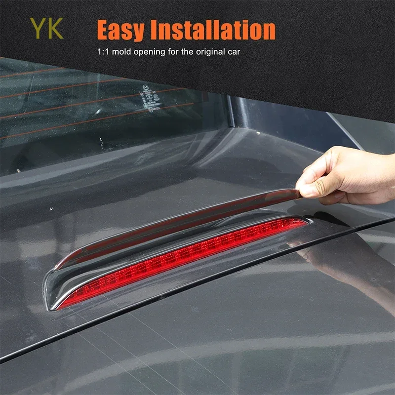 

ABS Blackened Car High-mounted Brake Light Cover Decoration Sticker Car Accessories For Mazda MX-5 2016-2024