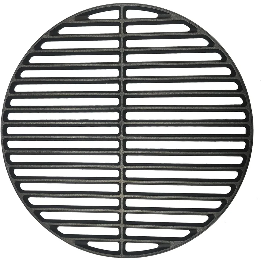 

13 Cast Iron Cooking Grid for S MiniMax Big Green Egg Accessories Round Grill Grate Grids for BGE or Other Same Size Charcoal G
