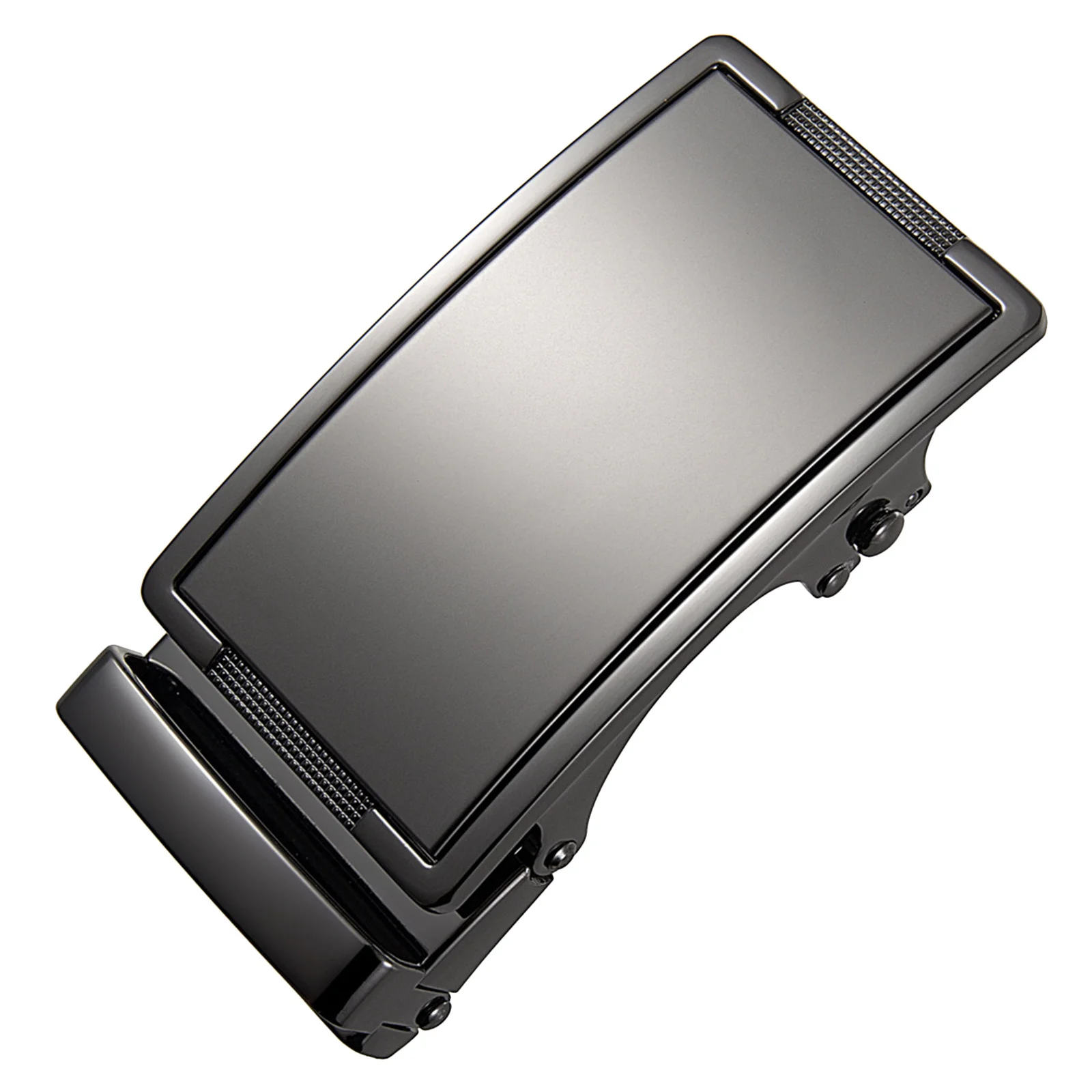 

Black Zinc Alloy Ratchet Belt Buckle 1 3 8 Inch for Men's Slide Straps Adjustable for All Occasions