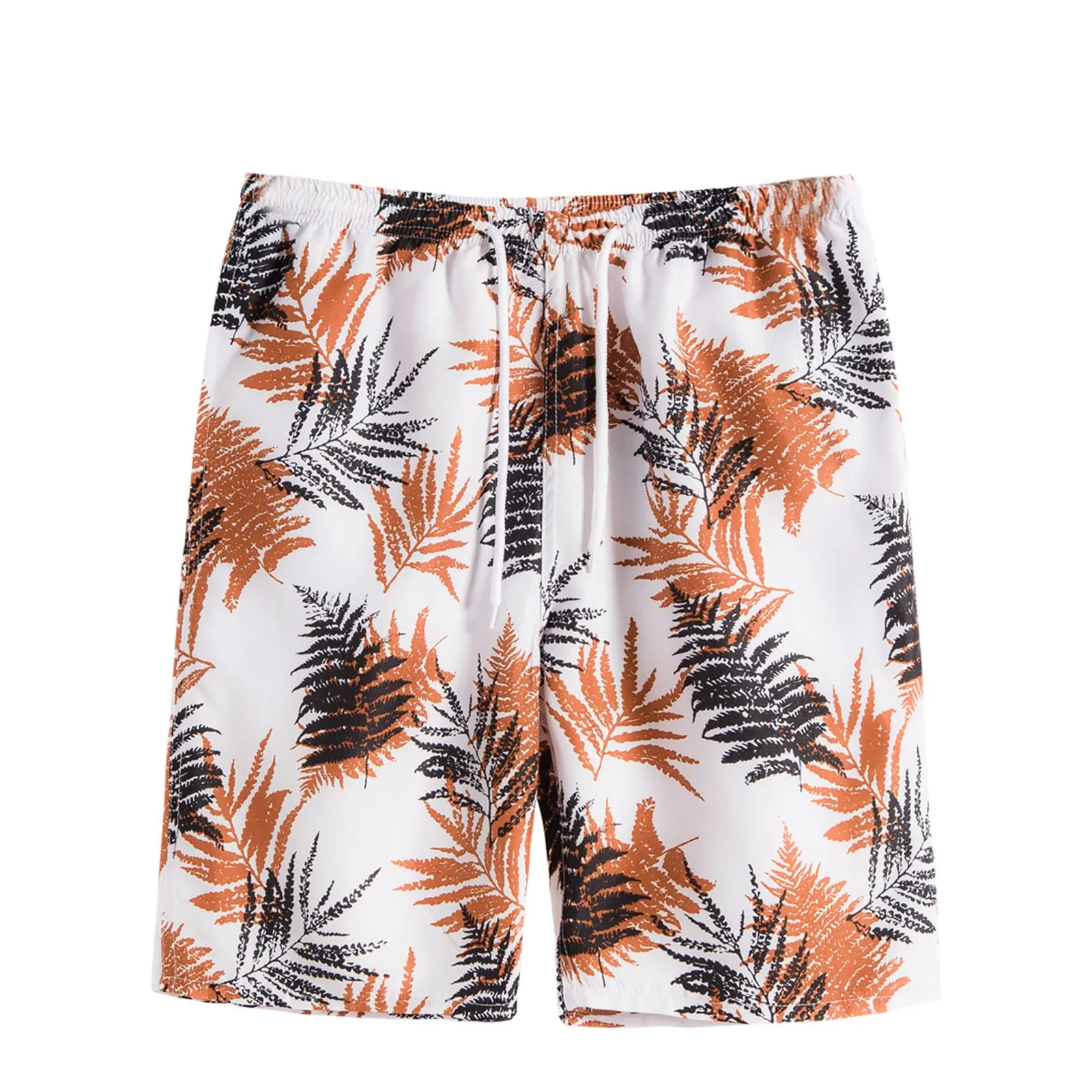 Shorts With Pocket Casual Mid Summer Men Drawstring Waist Printed Men's Casual Shorts Boy 12