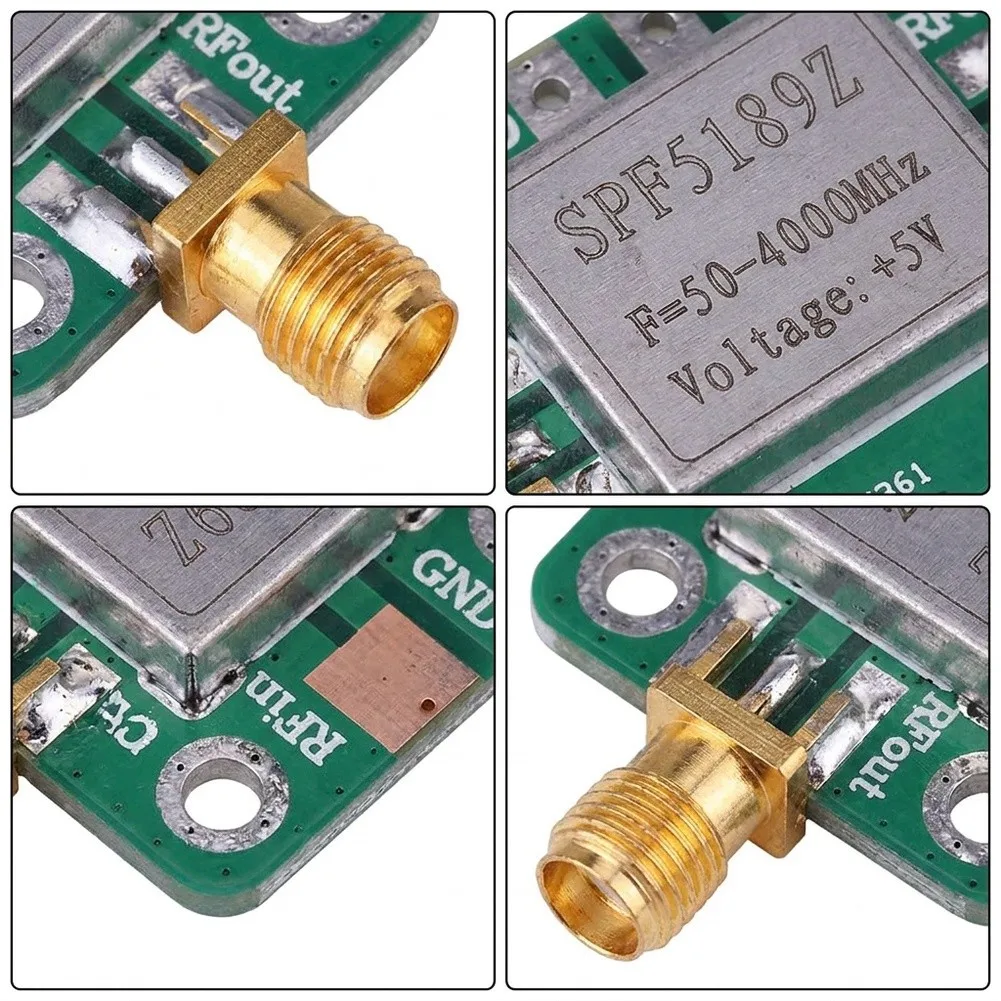 SPF5189Z-Based RF Signal Booster for LNA Applications Operating from 50MHz up to 4000MHz with 0.6dB Noise Figure