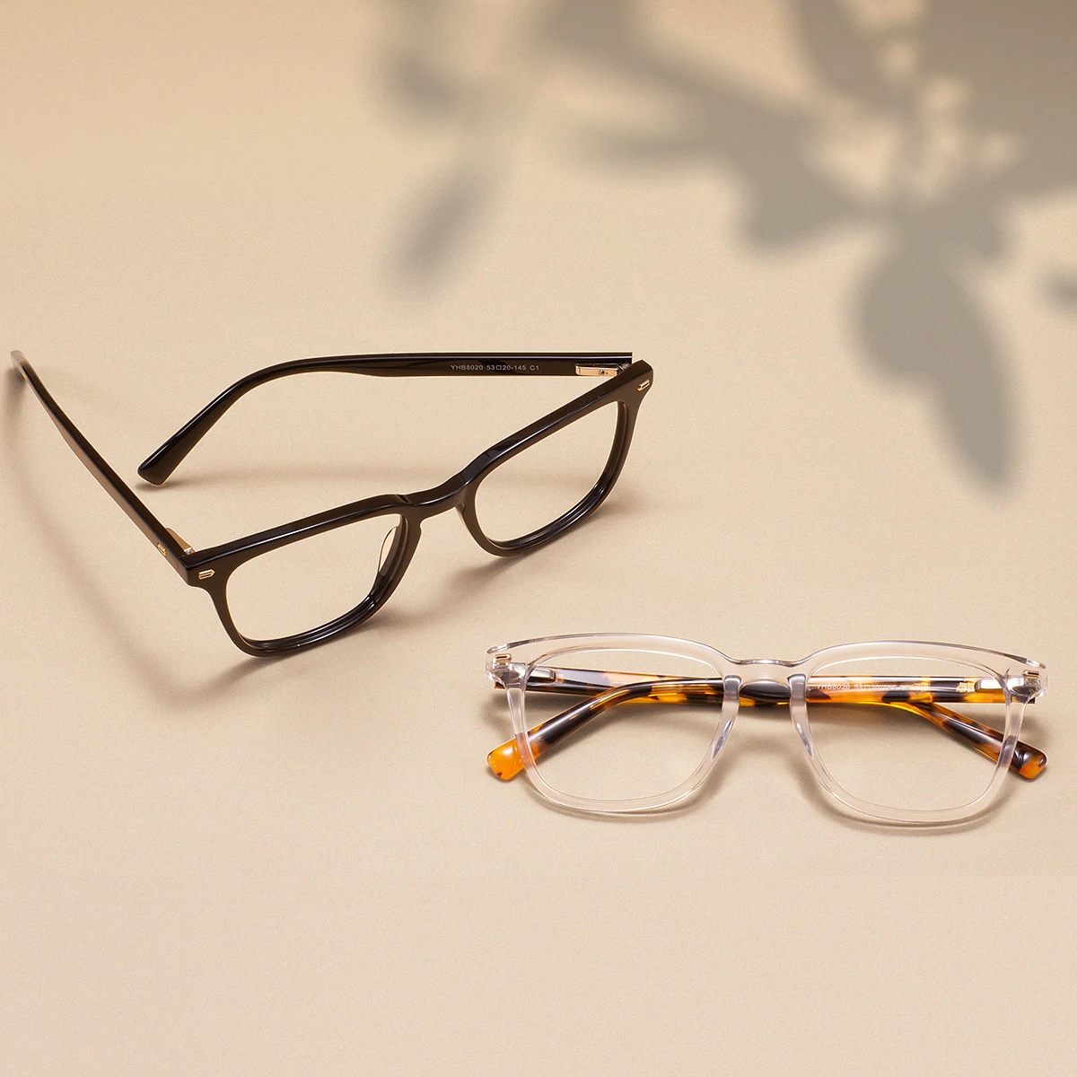 

Ацетатные прямоугольные большие винтажные очки в полной оправе для мужчин и женщин, прозрачные толстые оправы для очков для линз по рецепту