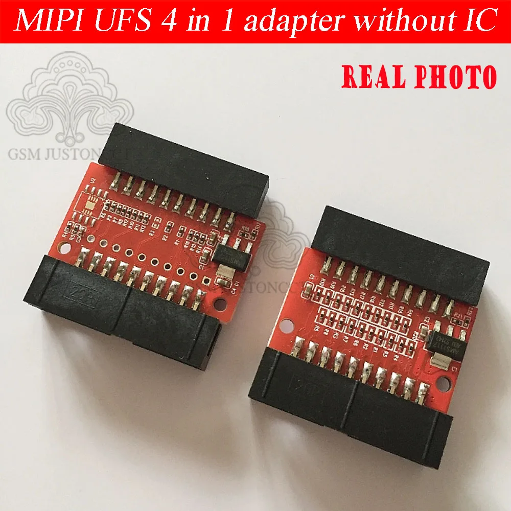 Original MIPI ufs 4 in 1 adapter without ic work with easy j-tag plus box and emmc 9 in 1 box and ufs 153/254/297