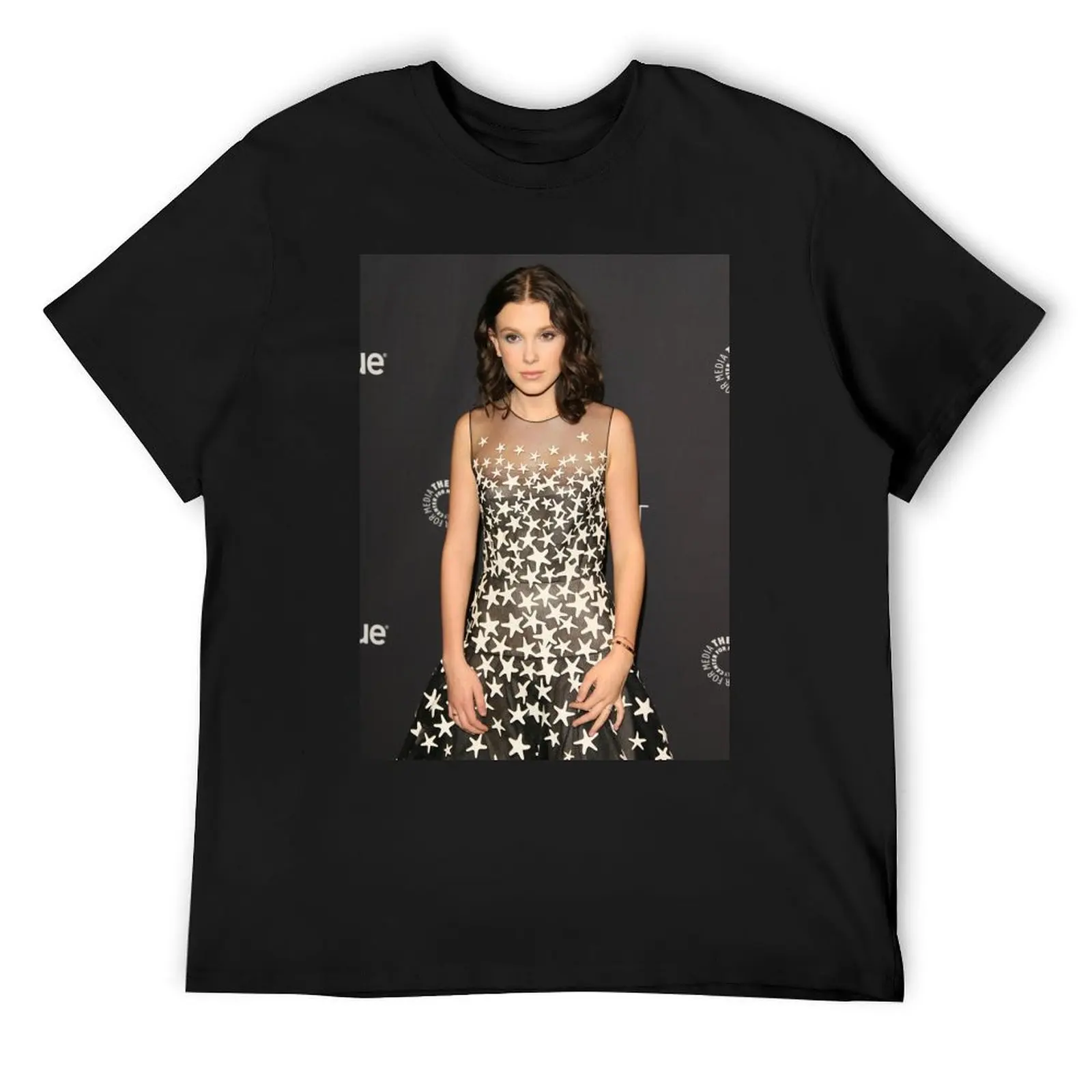 millie bobby brown T-Shirt summer top sports fans tee shirts for men