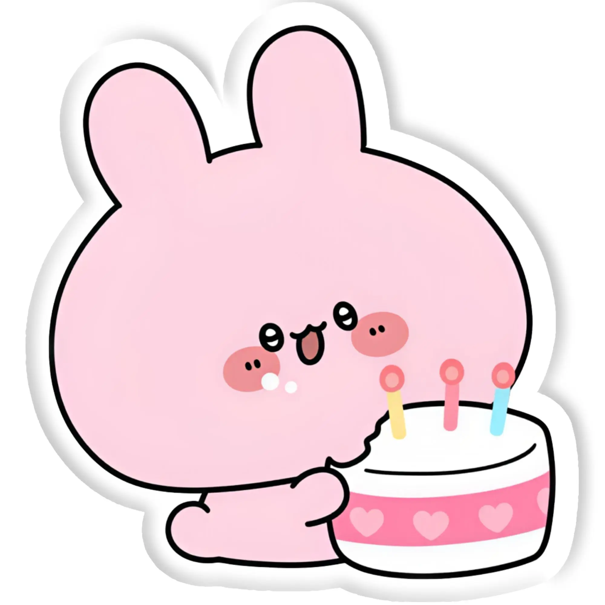 Customized Super Funny A-Asamimichans Cushions Polyester Kawaii Rabbit Pillow Cushion for Thanksgiving