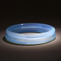 Natural High Ice Chalcedony Agate Bracelet Ice Transparent Azure Fashion Girl Lake