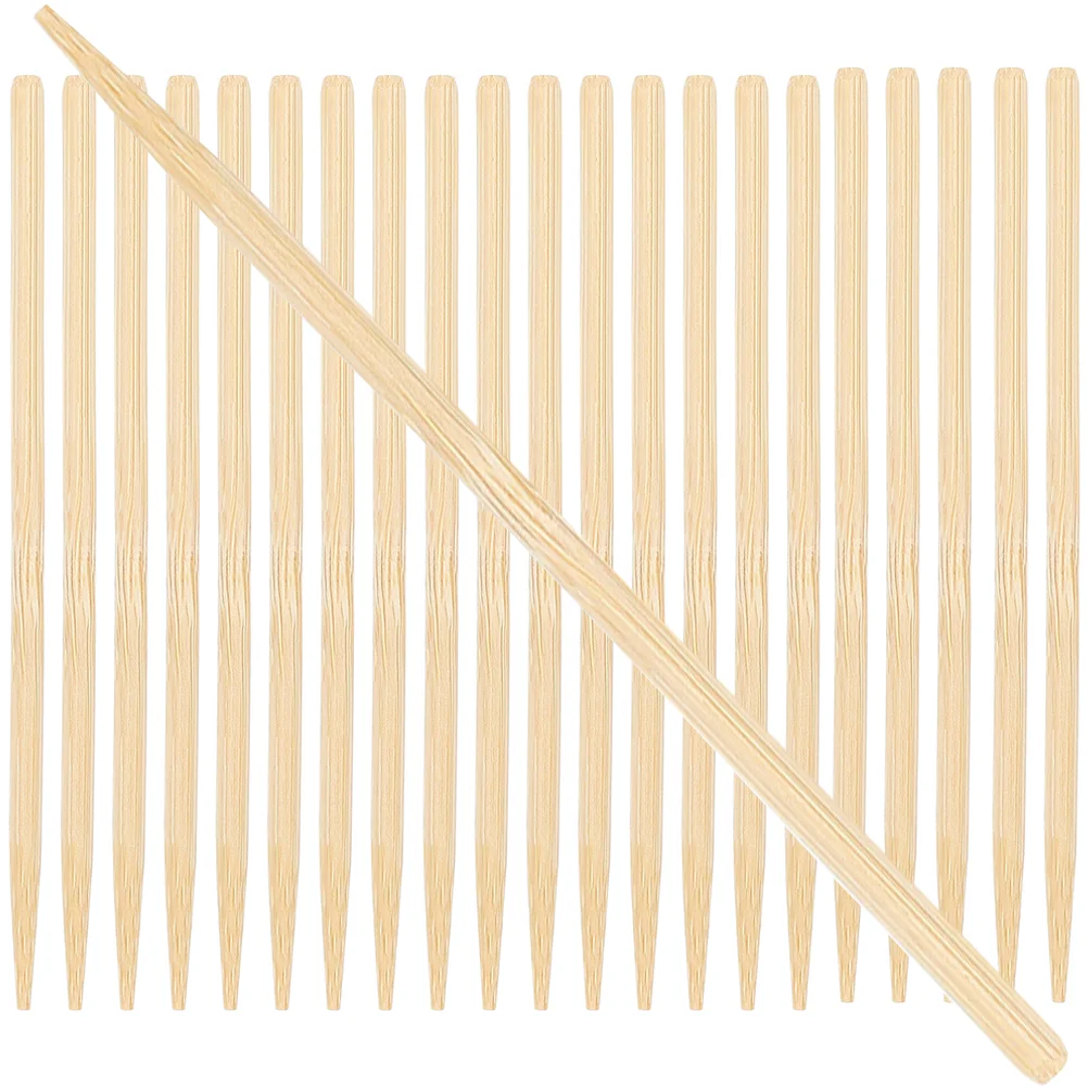 100 Pcs Scratch Pad Scraper Brush Paper Drawing Wooden Stylus Paint Craft Sticks