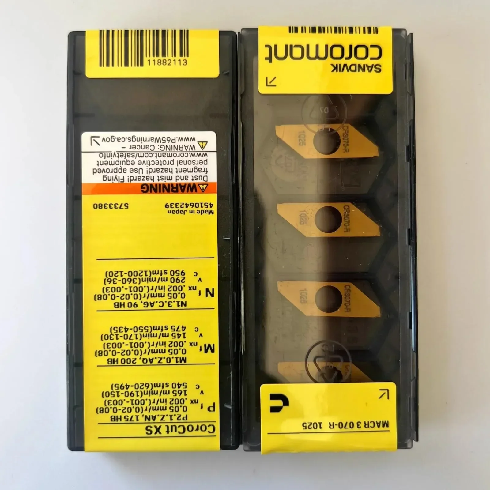 

SANDVIK-Coromant / MACR3070-R 1025 / 5 Pcs