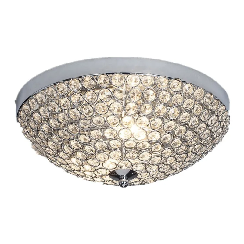 Crystal Ceiling Light Modern Minimalist Mini Bedroom Kitchen Bathroom Hallway Foyer Light