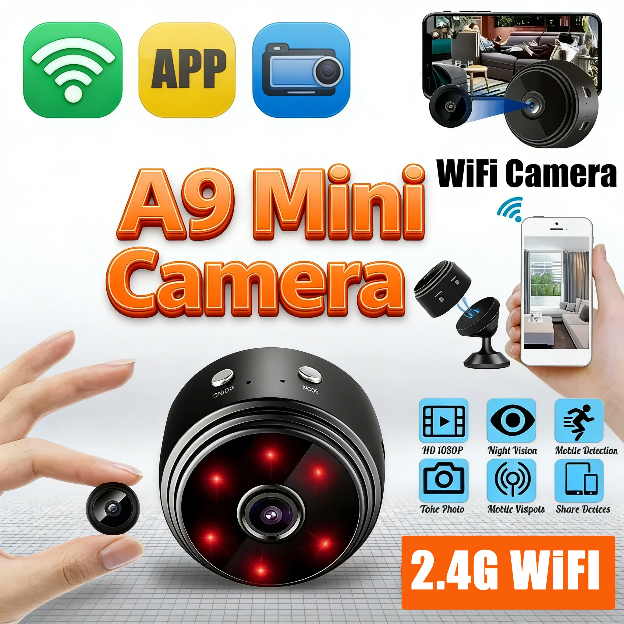 A9 Mini Camera 1080…