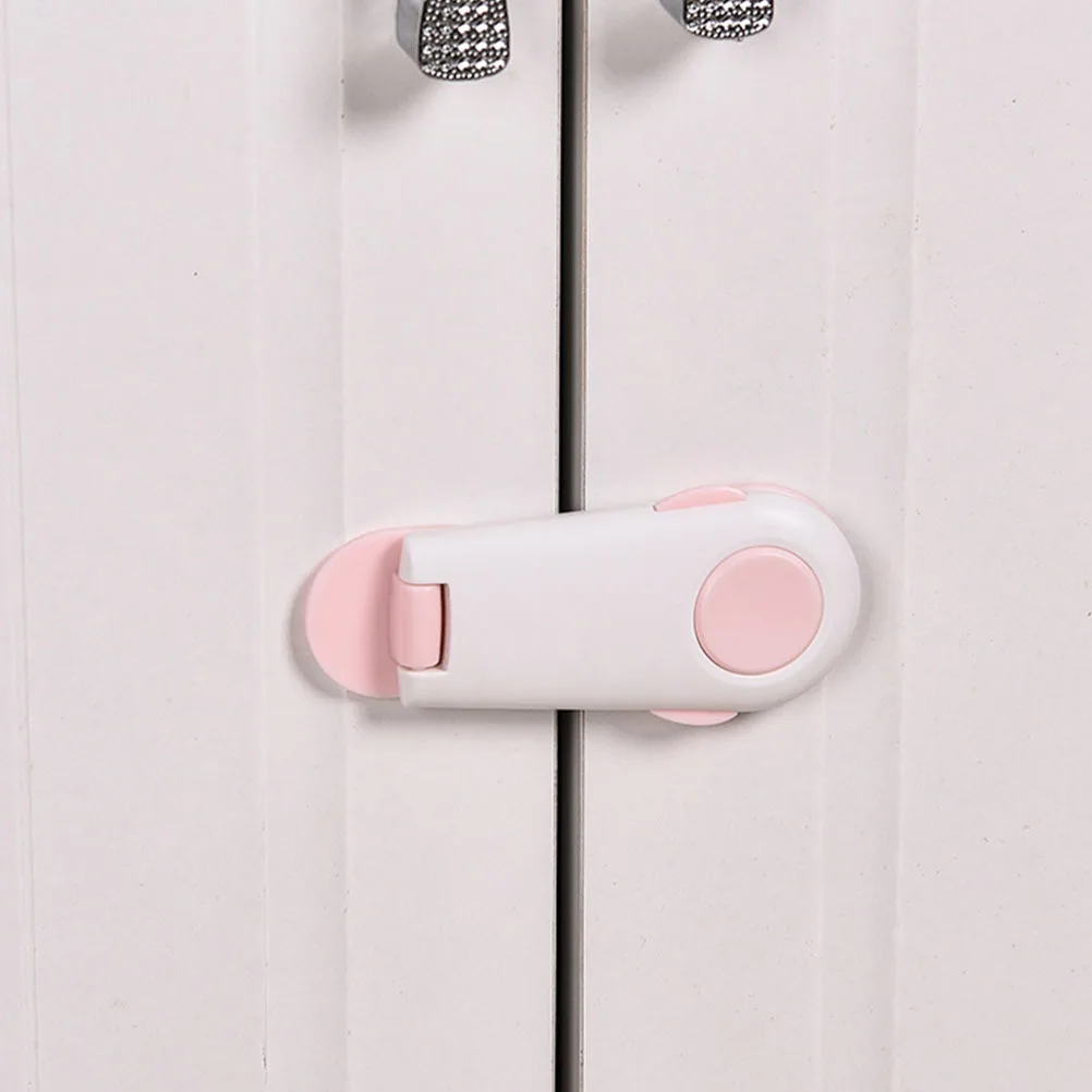 

3Pcs Safety Locks Baby Cabinet Anti Pinch Childproof Latch for Drawers Fridges Protect Kids Pets Cabinet Locks