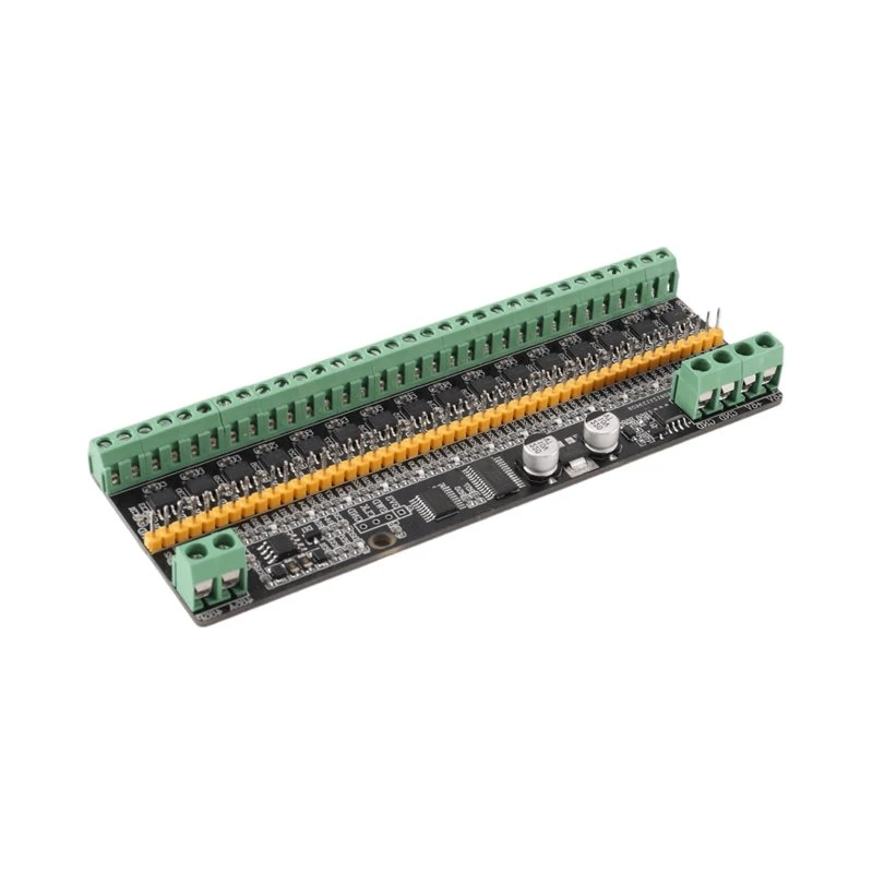 【PORTABLE】For LED Dimming And Servo Control PCA9685PW Modbus RTU RS485 16-Channel PWM Controller Module, Based On PCA9685 IC DC