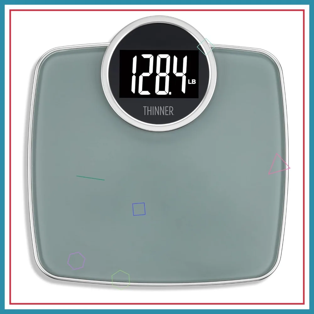 

Цифровые весы для ванной комнаты серебристого цвета, точное измерение веса тела, тонкий дизайн