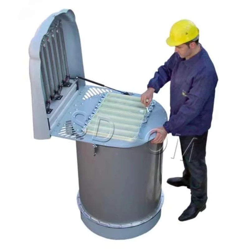 Stainless Steel Silotop Dust Filter Collector for Cement Silo with Dedusting Hopper