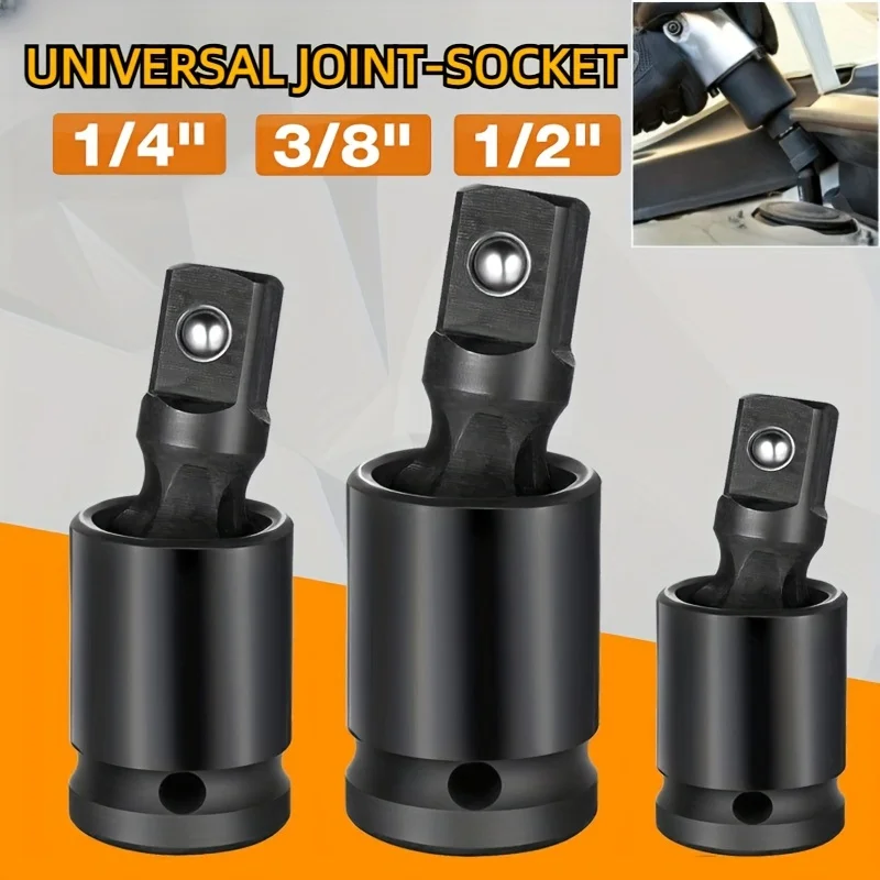 360 Degree Rotation, Steering Knuckles, Air Impact Joints, Hand Tools, Power Wrench Socket Adapters