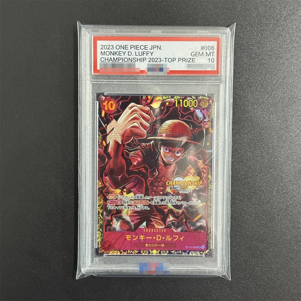 DIY 2023 بطولة أفضل جائزة لوفي قطعة واحدة بطاقات - القرد د. لوفي بطاقات متدرجة جوهرة MT 10 مجموعة فلاش ثلاثية الأبعاد #2