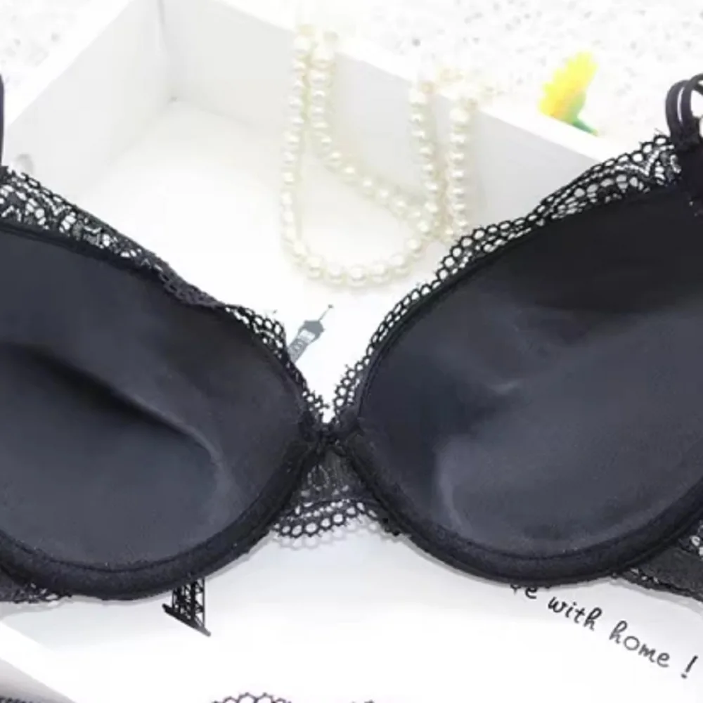 Women Sexy Lingerie Set Fashion Lace Lingerie Sets For Ladies Soild Color Bra Comfortable Intimates Underwear Suit Female image 3