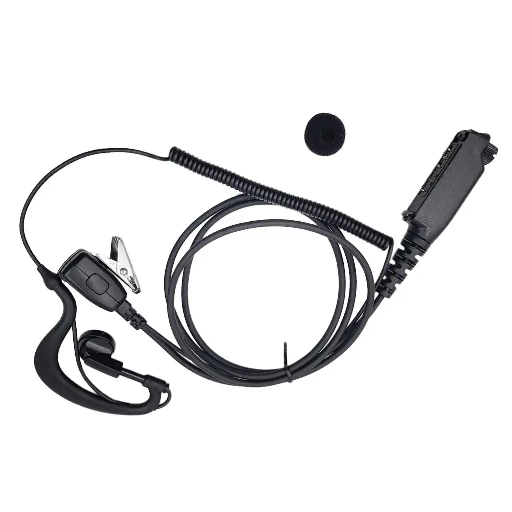

Noise Canceling Two Way Radio Earpiece Wired Microphone Headphone PTT Headset for Sepura STP8030 STP8038 Bars Clubs