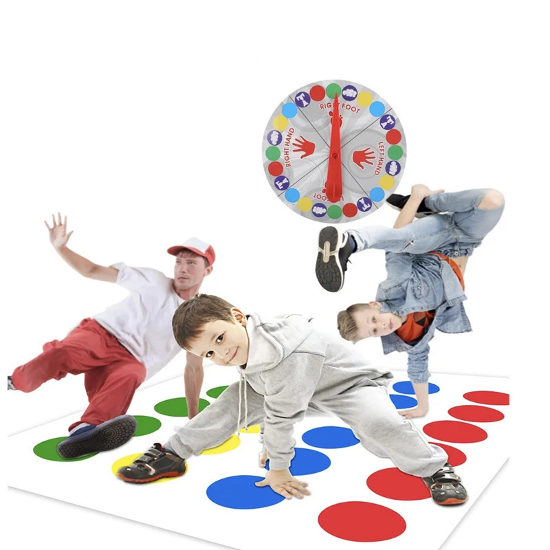 Family Party Multiplayer Game Twister Games Indoor Outdoor Toys Game Twisting The Body For Children Adult Sports Interactive Aid