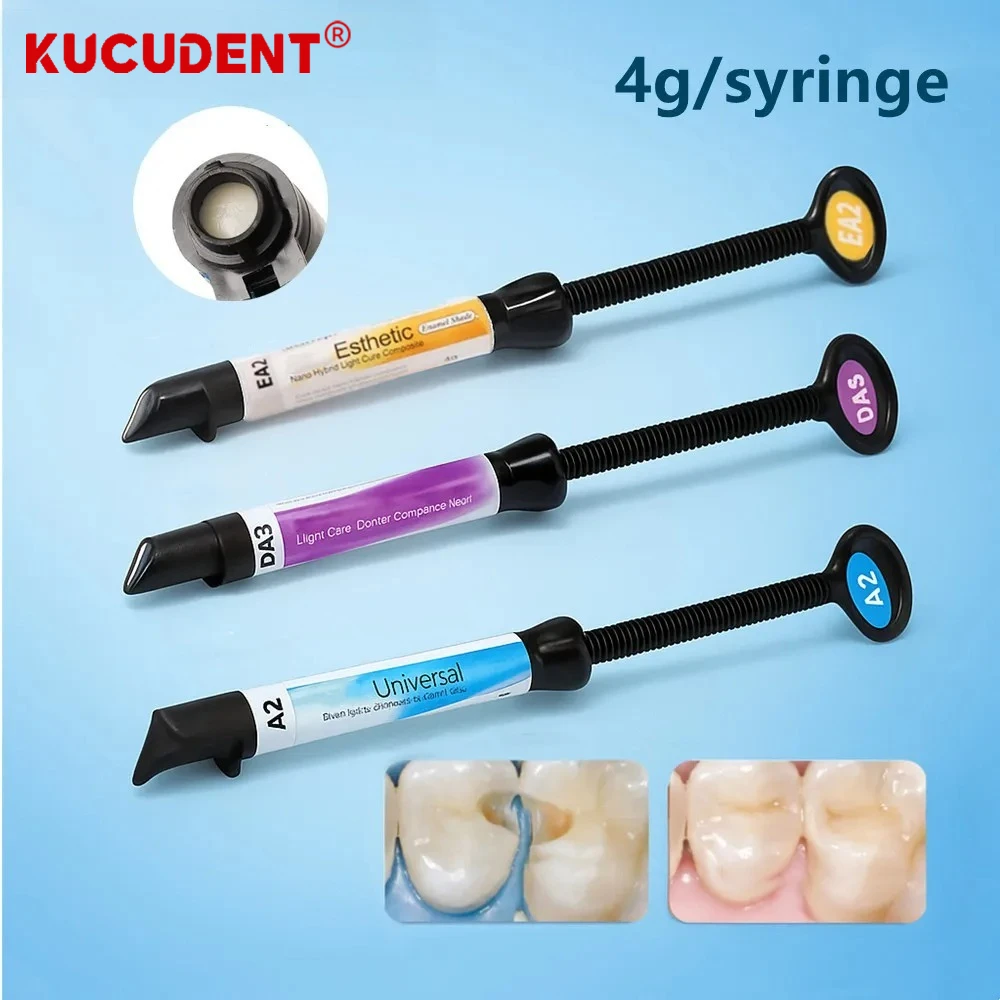 4g Universal Dental Resin Adhesive Light-Cure Bonding Agent for Composite Enamel Dentin Esthetic Restoration Teeth Brackets Glue
