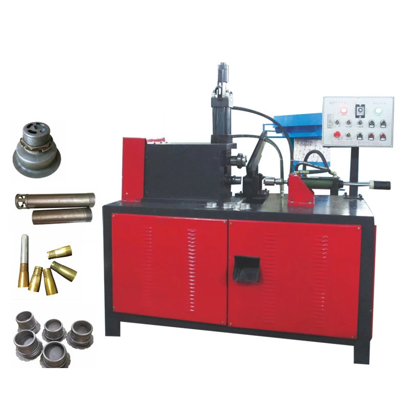 dong guan 3 roll pipe cnc automatic high-speed hydraulic full inch nc machinery round die lamp head thread rolling machine