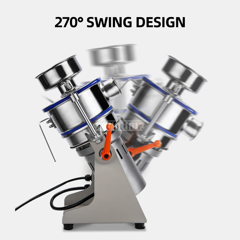 Commercial Ultrafine Pulverizer Electric Powder Grinder Air Flow Grinding Machine Blender Processador De Alimentos Elétrico