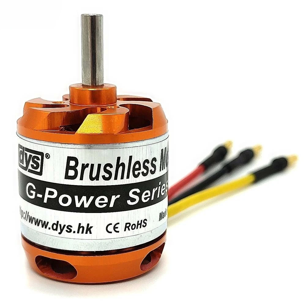 Dys D3542 3542 1000KV 1250KV 1450KV más allá del Motor sin escobillas 2-4s Lipo 5mm eje 130g 70A ESC alta potencia RC cuatro helicópteros