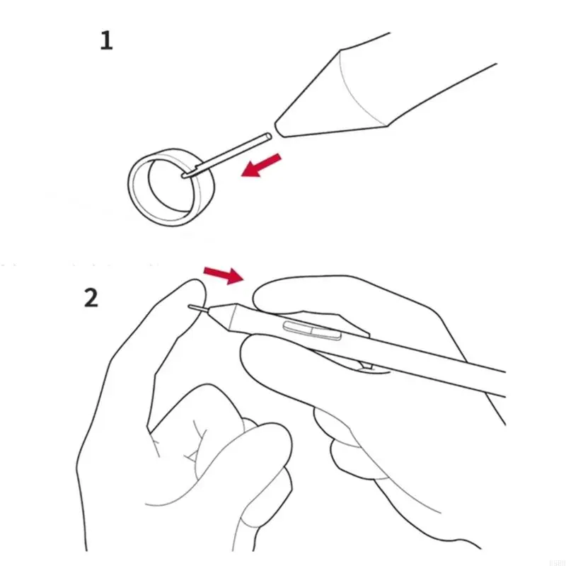 D5BB 스타일러스 펜 팁 펜 펜 3 PTK470 PTK670 PTK870 DTH135 DTH172 스타일러스 펜 정제 펜