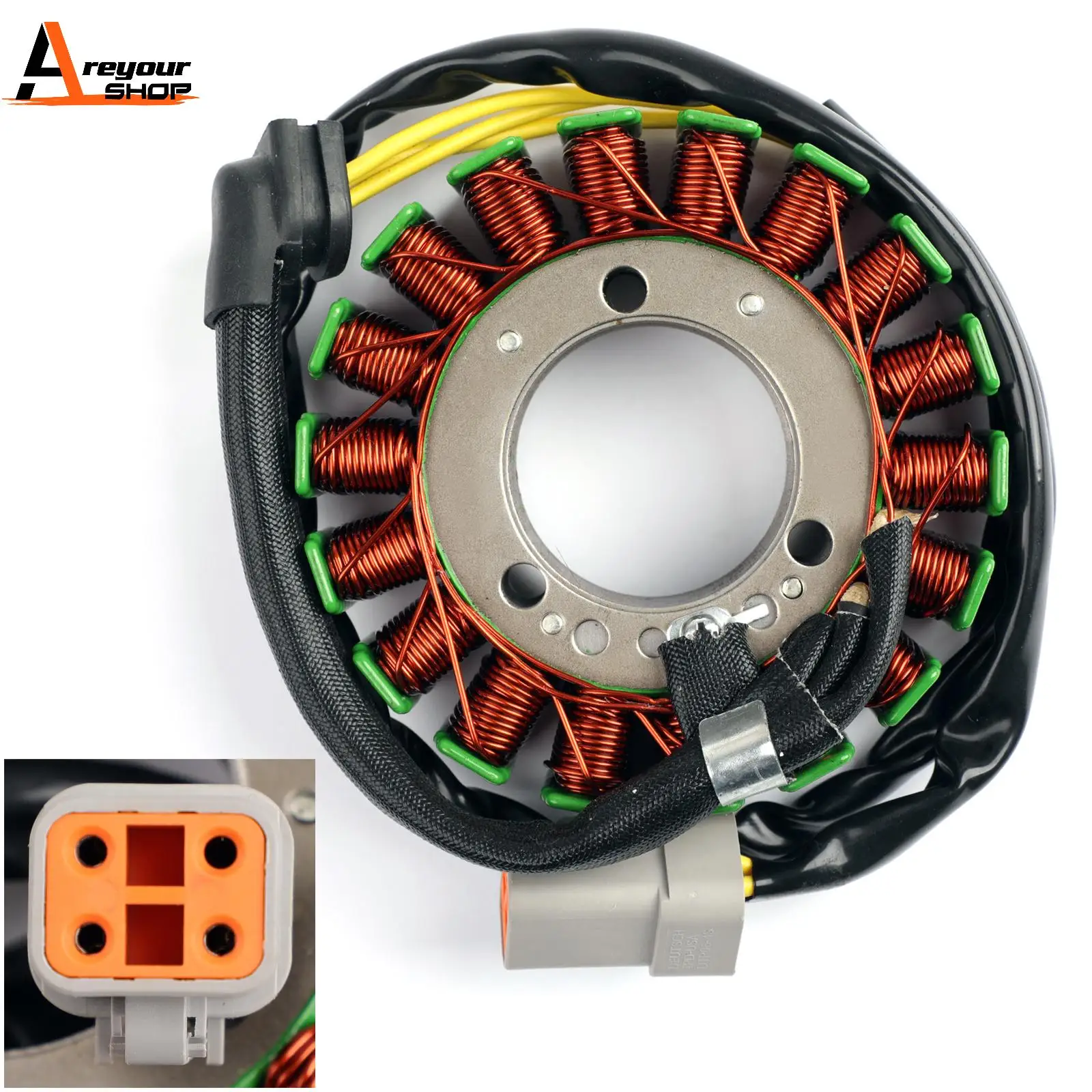 

Areyourshop for Can-am Canam Outlander 650 EFI Max 400 650 500 XT Generator Engine Stator Coil 420296907 4206859