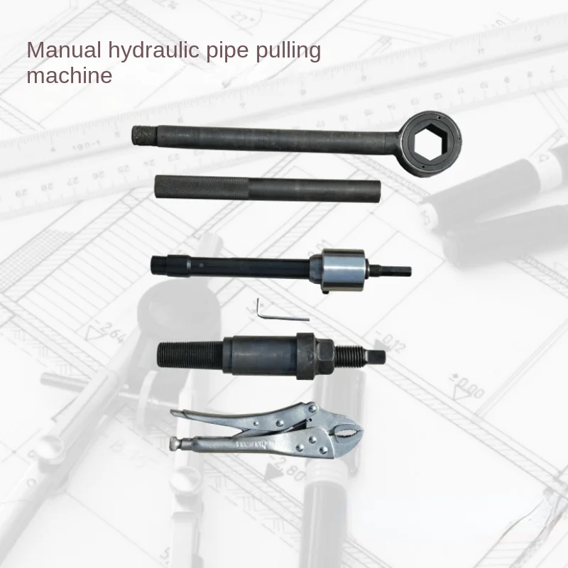 Condenser Heat Exchanger Repair Tube Changing Tool Manual Hydraulic Pipe-Pulling Machine Tube Extractor