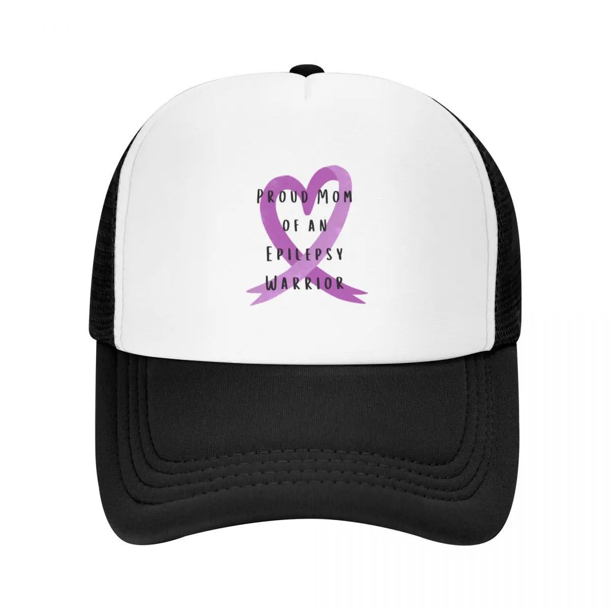 Proud Mom of an Epilepsy Warrior Baseball Cap Ball Cap hiking hat Sunscreen western Hat Ladies Men's