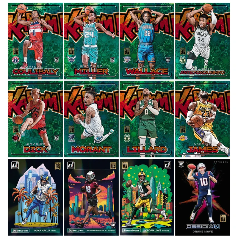 

Panini Diy Downtown Uptown Kaboom Downtown Pat Tillman Lamar Jackson Rome Odunze Football Star Card Коллекционная карта Подарочная коллекция