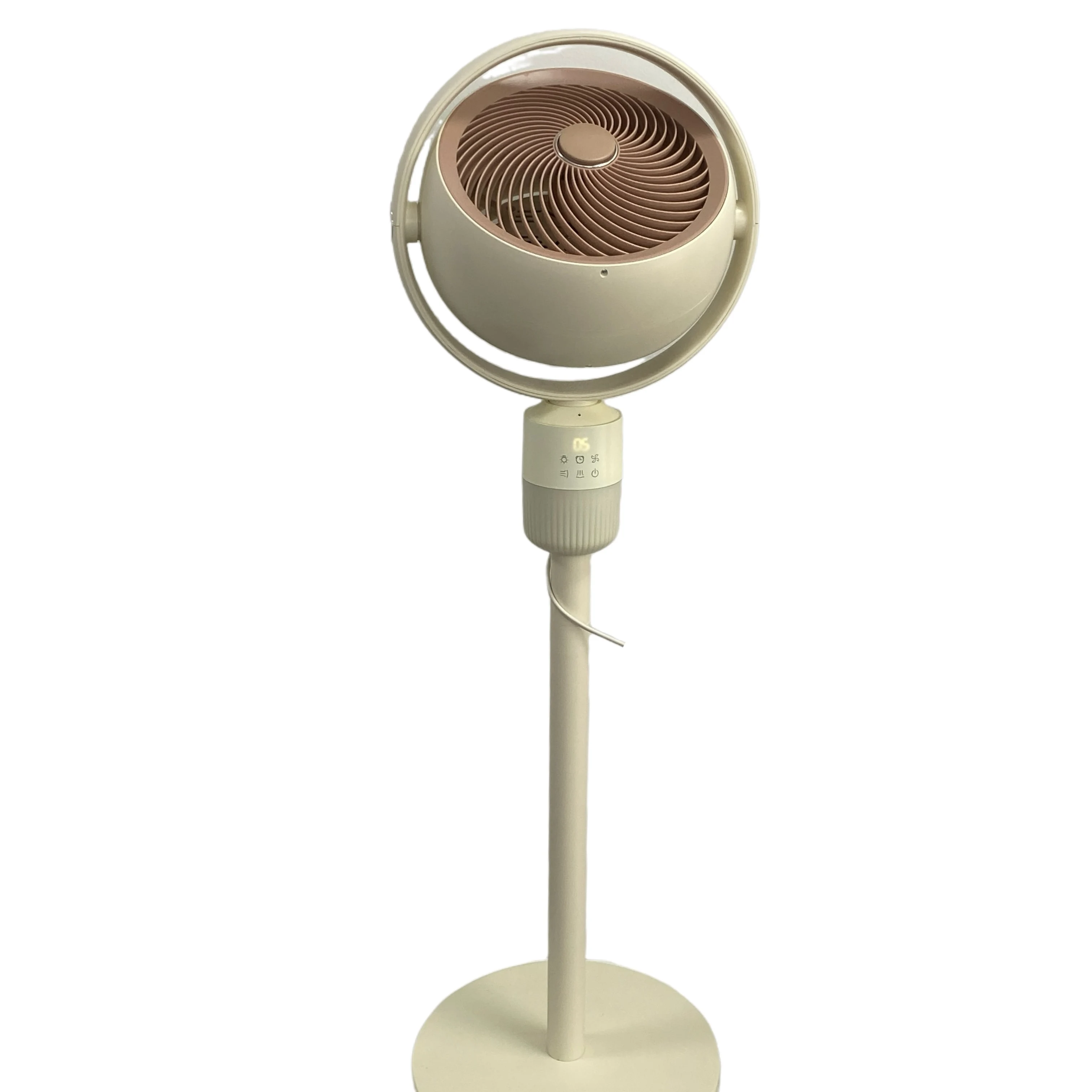 

2-in-1 High-Density Filter Tower Fan 8-Shaped Oscillation 24-Speed DC Motor Remote Control 40W Electric Outdoor Hotel RV Use