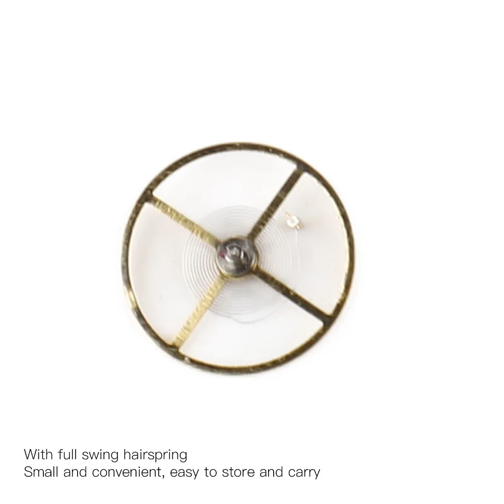 المهنية سبيكة المواد 8205 ساعة حركة اللون الذهبي ساعة إصلاح الملحقات التوازن عجلة ساعة إصلاح #4