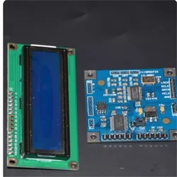 Soft control version CS8416 digital receiver module SPDIF to I2S module LCD sampling rate indicator module sensor