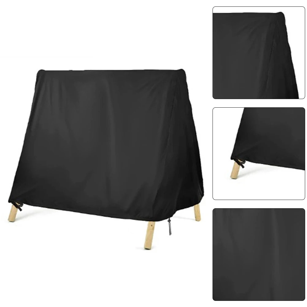 Seasonal Protection 216*140*170cm Dustproof Cover Dustproof Outdoor Cover Triangular Shape Weather Protection Buckled Straps
