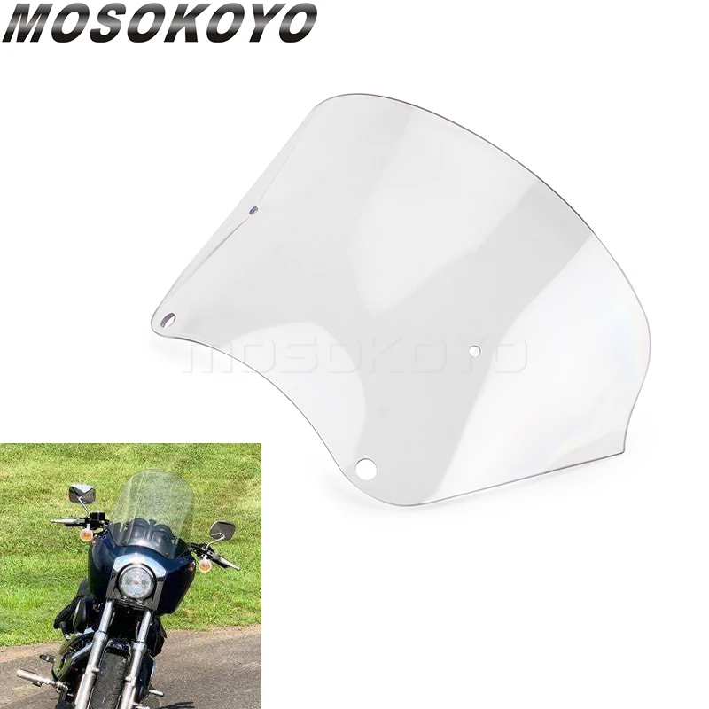 Motorcycle Clear Headlight Fairing Windscreen 9