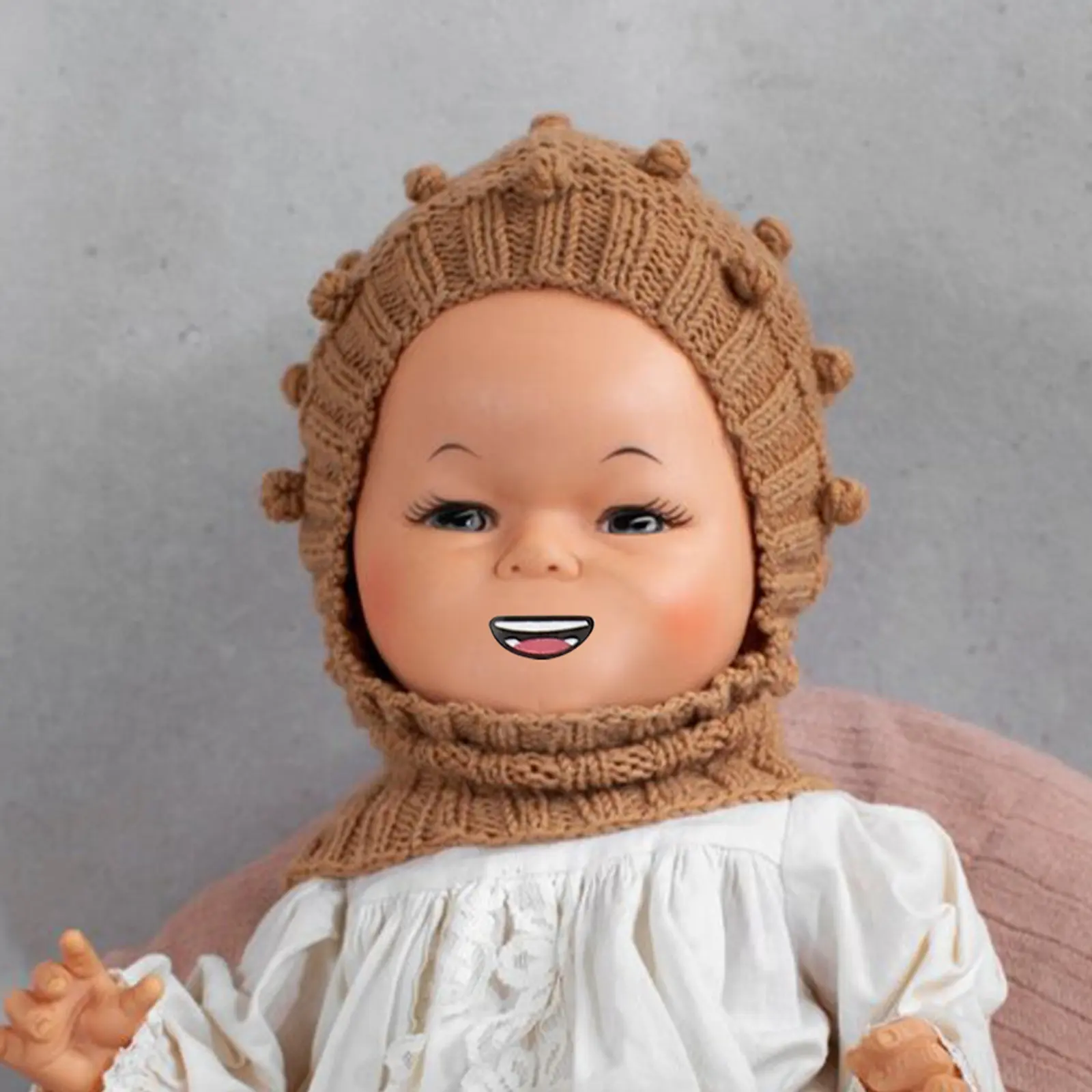 

4 Sheets Kawaii Mouth Decal Stickers Adorable Expression Labels for DIY Craft Clay Creations Puppets Scrapbooking Personalized