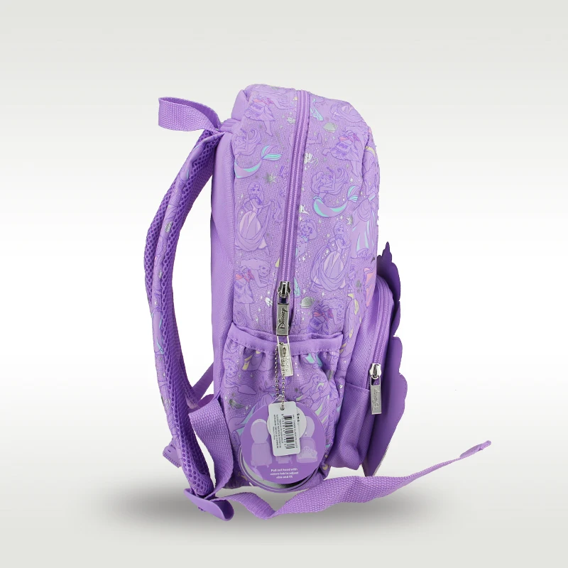 Mochila escolar original de Australia Smiggle para niños, bolsa de princesa púrpura linda de alta calidad para niñas de 3 a 6 años, 14 pulgadas,