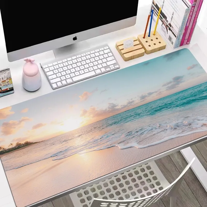 

Custom Beauty & Animal Scenery Extra Large Mouse Pad - Anti-Slip Washable Valentine's Christmas Anniversary Gift Aesthetic