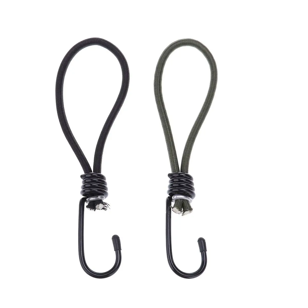 

4 Pcs Round Hook Bungee Cord Elastic with Hooks Elatic Outdoor High Performance Rope