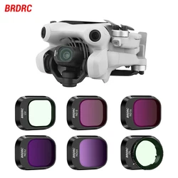 BRDRC Filtri per lenti per DJI Mini 4 Pro UV CPL ND8/ND16/ND32 ND64 Densità neutra/ND PL Set di filtri Drone Fotografia Accessorio
