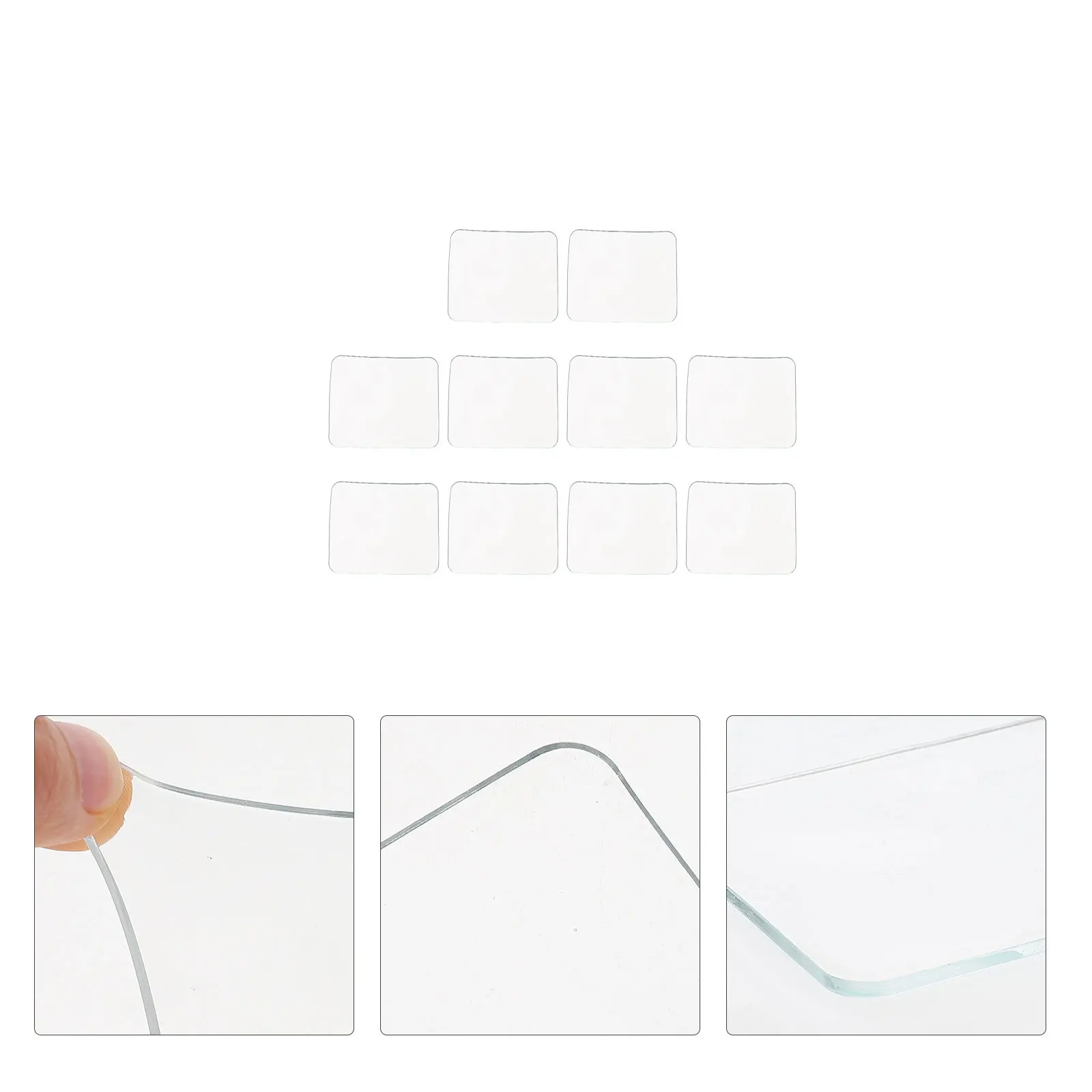 

jojofuny 10pcs Non Stickers Skid Proof Pad for Car Phone Holder Navigation Mat Stand Mount